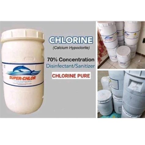 40KG.(1 DRUM) CHLORINE GRANULES .